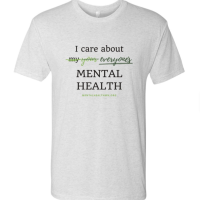 "I care about everyone's mental health" t-shirt